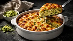 This savory zucchini and cheese cake is the easy summer bake that never turns soggy