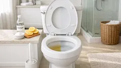 How to get a cleaner toilet in 30 minutes using vinegar, baking soda, and lemon