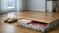 How to get warm floors in winter without cranking the thermostat