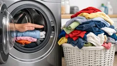 The simple hand test that stops you from overloading your washing machine