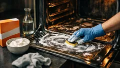 How to clean your oven with baking soda paste (no harsh fumes)